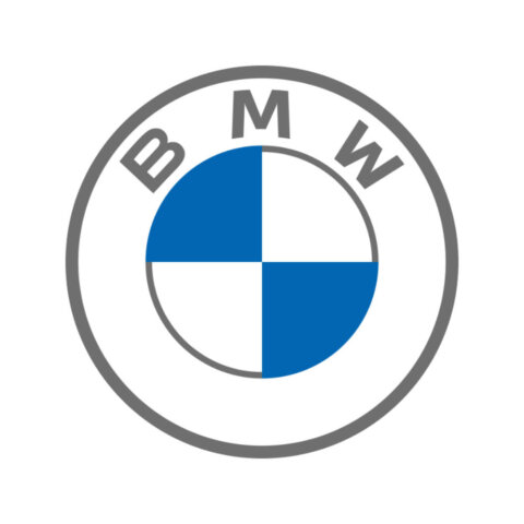 Logo voiture électrique BMW
