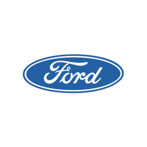 Logo voiture électrique Ford