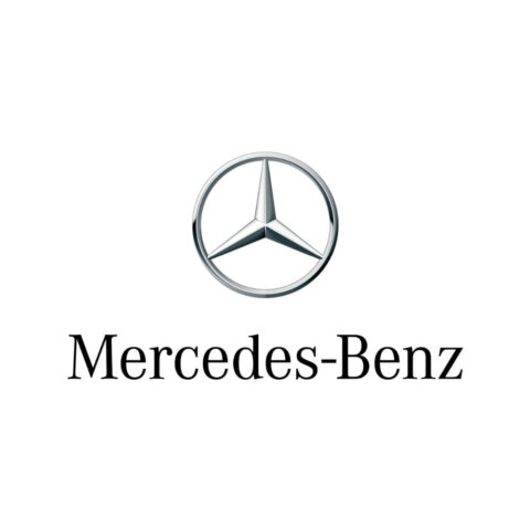 Logo voiture électrique Mercedes