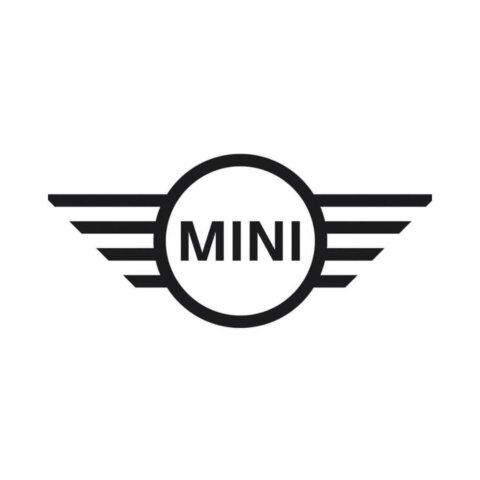 Logo voiture électrique Mini