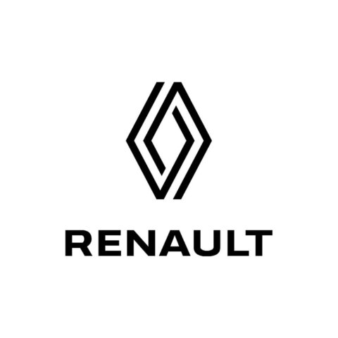 Logo voiture électrique Renault