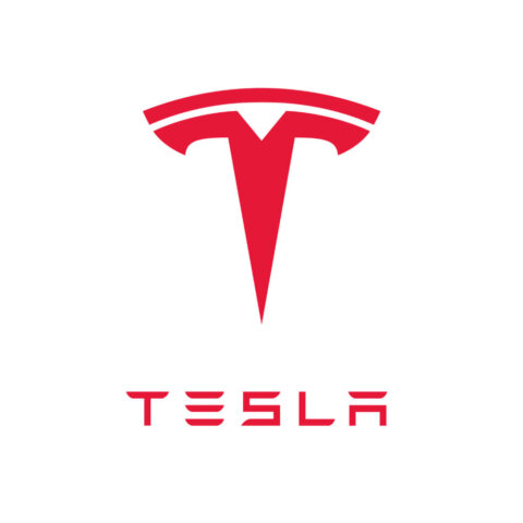 Logo voiture électrique Tesla
