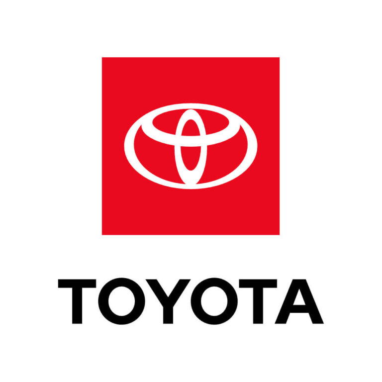 Logo voiture électrique Toyota