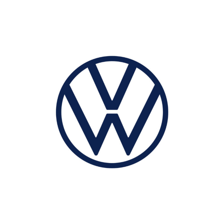 Logo voiture électrique Volkswagen