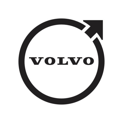 Logo voiture électrique Volvo