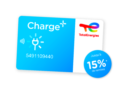 Carte Charge+ - 15% de remise