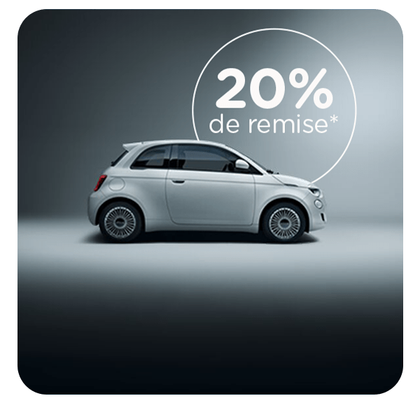 Voiture avec promotion pour le partenariat entre SIXT et Chargeplus